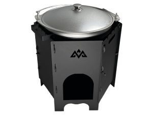 Aluminum Kazan 9L + Collapsible Oven Uchag