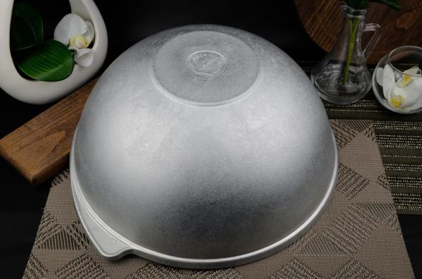 Uzbek Aluminum Kazan With Flat Bottom - Image 7