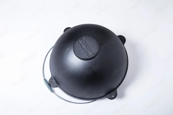 Cast Iron Kazan + Uchag With Chimney - Image 5