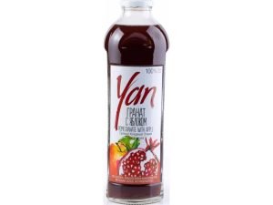 "Yan" Pomegranate and Apple Juice 100%