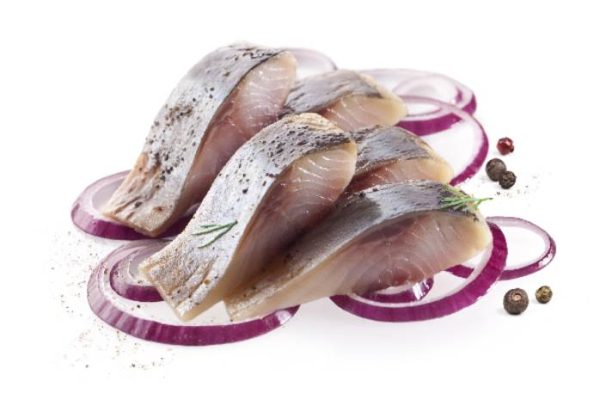 Salted Herring Fillet Pieces in Oil
