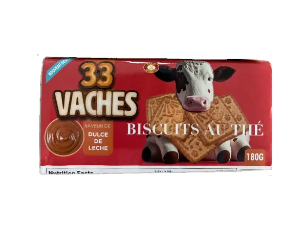 "33 Vaches" Biscuits Caramel Milk