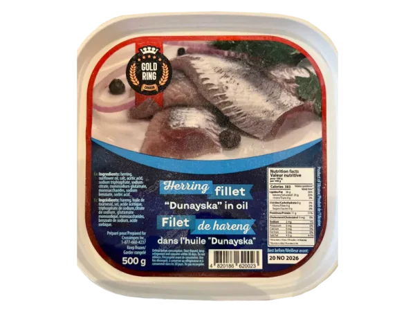 "Gold Ring" Herring Fillet "Dunayska"