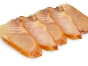 Cold Smoked Sturgeon, Sliced