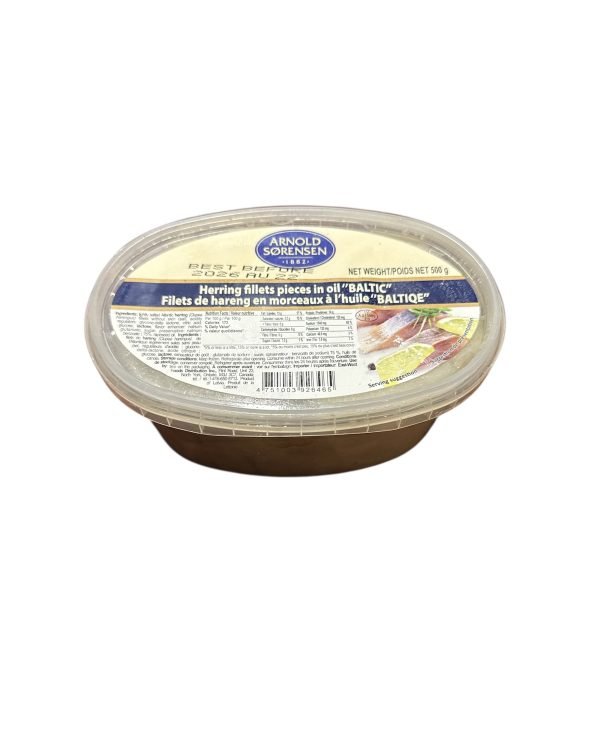 Salted Herring Fillet Pieces in Oil - Image 2