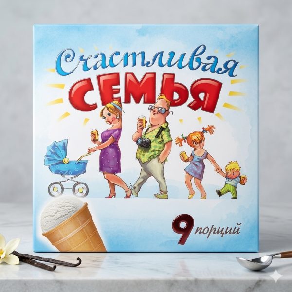 Ice Cream "Happy Family" 9pc - Image 2
