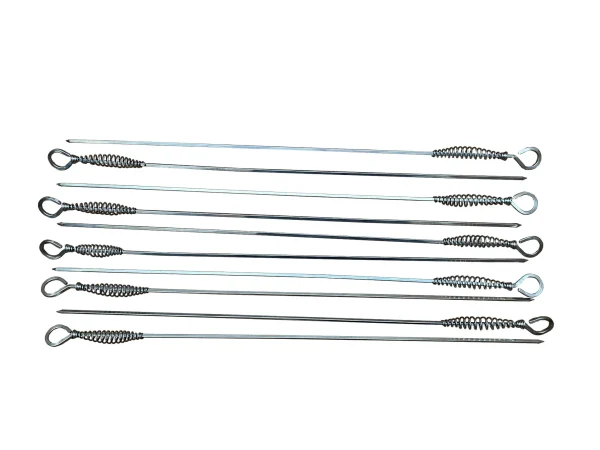 10 Square Shaped Skewers Length 50cm - Image 3