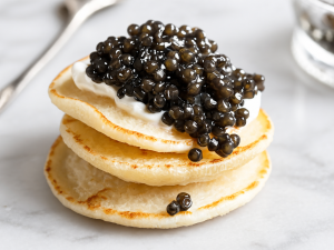 Mini Blinis To Garnish